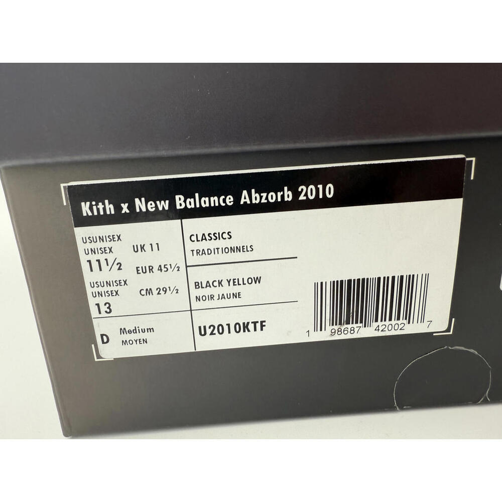 New Balance Kith x 2010 'Black Multi-Color - Picture 5 of 6
